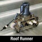 MR‑24 and VSR II roof runner seamer rental creating a permanent 360‑degree Pittsburgh seam for long‑term weathertight performance