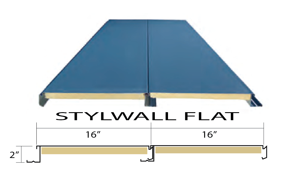 BUTLER STYLWALL FLAT METAL WALL PANEL