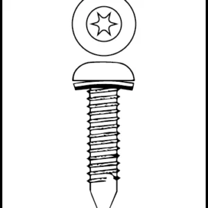 High-quality Butler Building Replacement Fastener T-30 Panel to Structural Screws in multiple colors.
