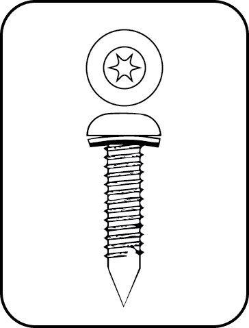 High-quality Butler Building Replacement Fastener T-30 Panel to Structural Screws in multiple colors.