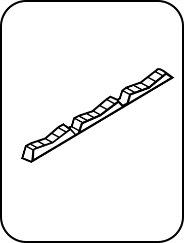 Butler Building Replacement Shadowall Inside Foam Closure – designed for the Shadowall Profile to ensure weather tightness and match wall panel length.