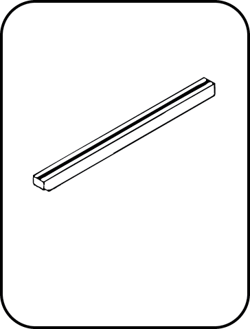 Butler Building Replacement Stylwall Flat Foam Closure – designed for Butler panel flat profile to ensure weather tightness and match wall panel length.
