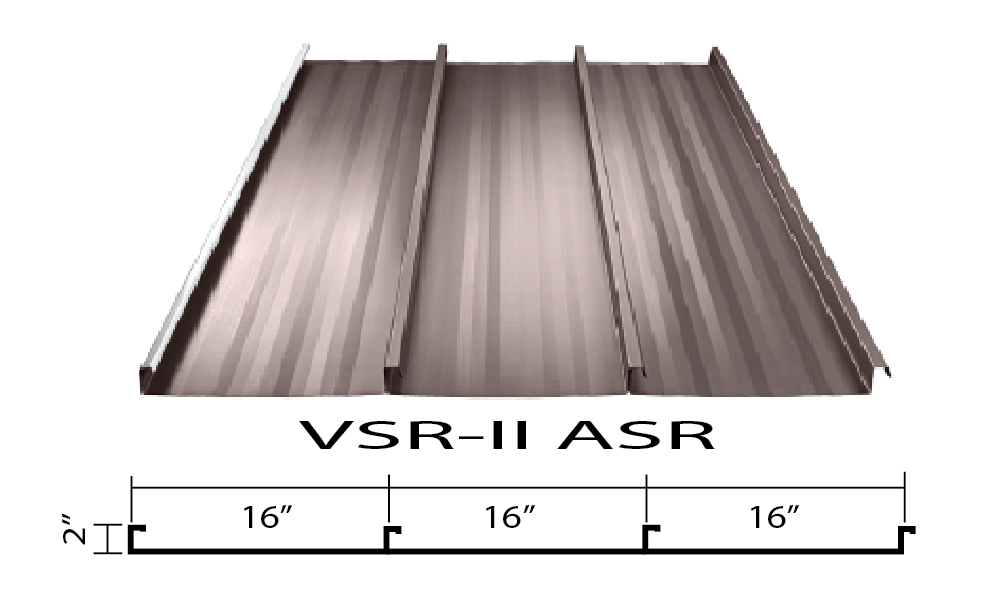 Butler VSR II Architectural Roof System combining design flexibility and aesthetics with a pleasing standing seam profile and cool roof color options