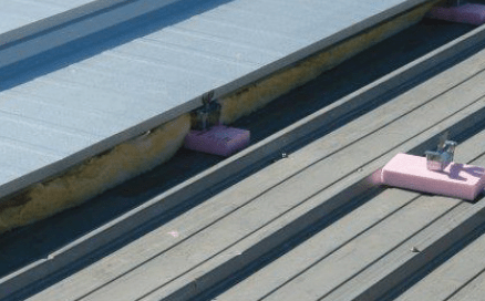Butler metal roof replacement metal over metal using the patented MR‑24 Standing Seam Roof System