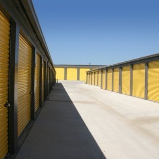 Butler metal building system designed for modern self‑storage facilities with durable steel construction.