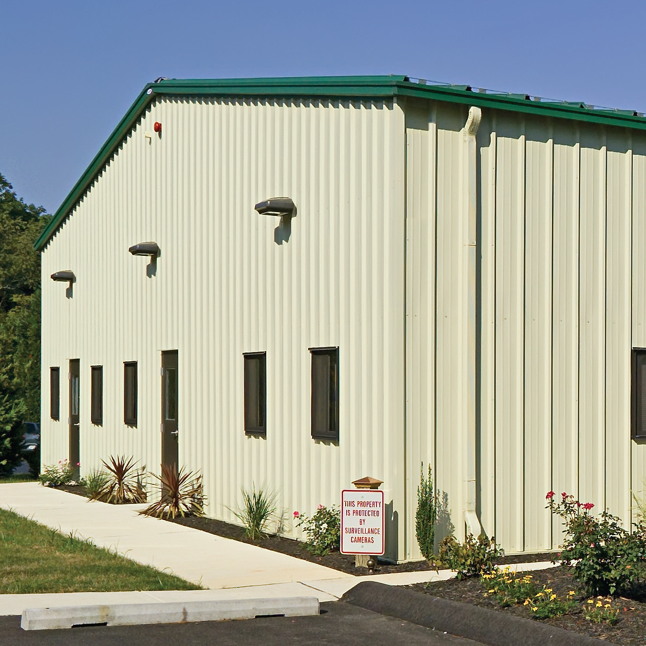 Butler metal building designed as a durable workshop with engineered steel framing and wide‑open interior space.
