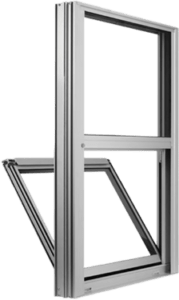 Butler 2500 Series single hung aluminum window for light commercial and residential use