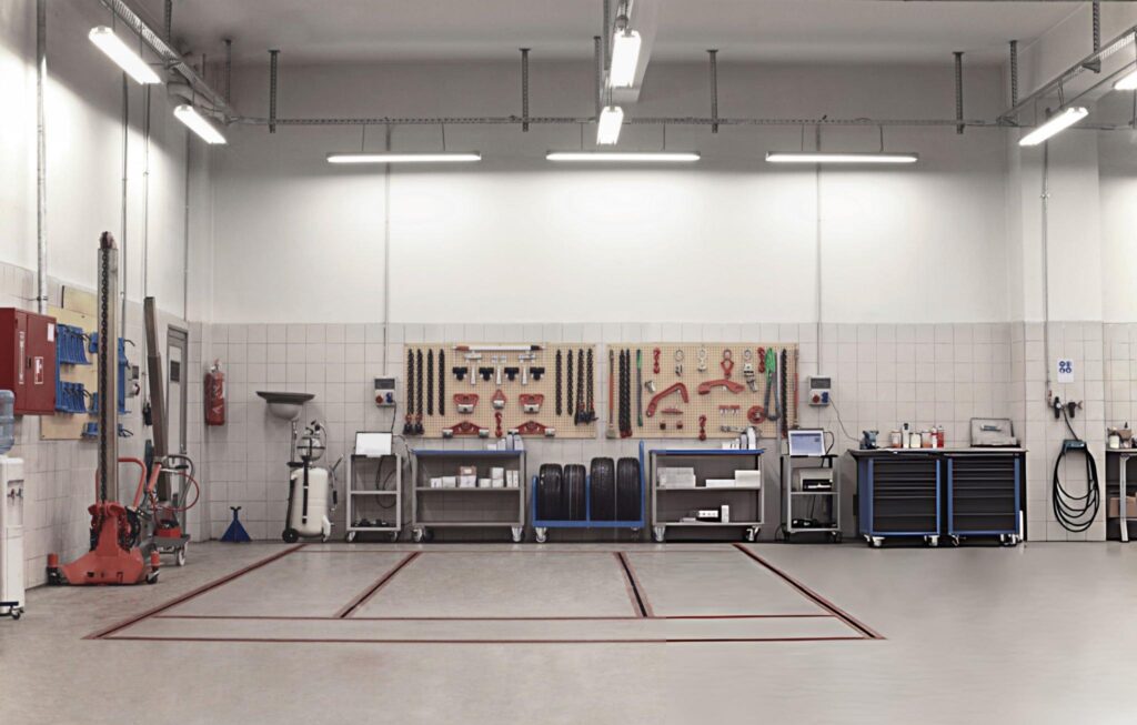 Butler Auto Repair Shop Interior