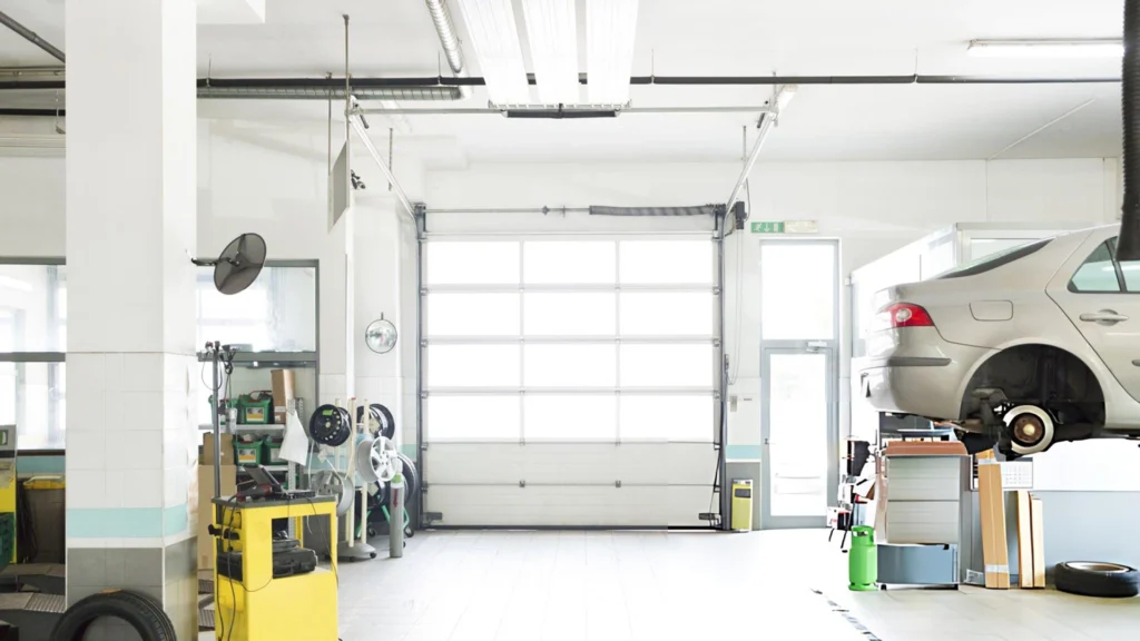 Butler Auto repair shop, car garage