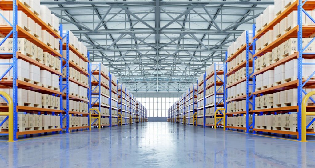 Butler Empty warehouse for storage and distribution centers