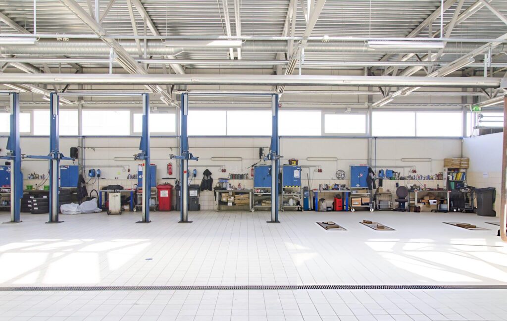 Butler automobile repair shop
