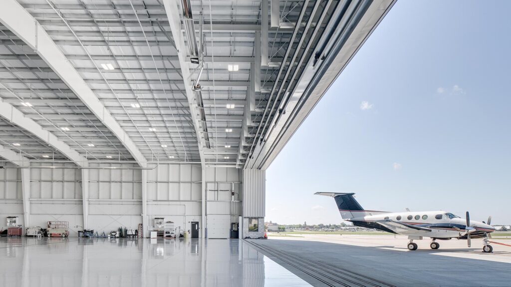 Butler Metal Building Aircraft Hangar